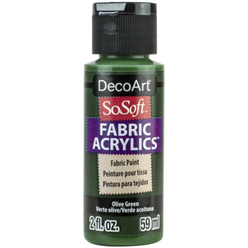 Picture of SoSoft Ακρυλικό Χρώμα για Ύφασμα 59ml - Olive Green