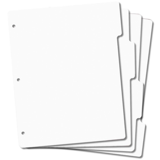 Picture of Crafter’s Companion EZMount Tabbed Stamp Storage Panels Καρτέλες Αποθήκευσης Σφραγίδων - 8.5"X11"