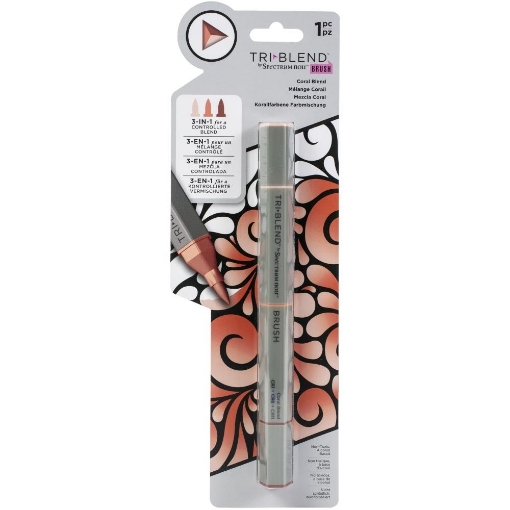 Picture of Spectrum Noir TriBlend Brush | Μαρκαδόρος Οινοπνεύματος 3 Τόνων – Coral Blend