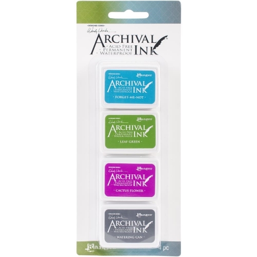 Picture of Ranger Wendy Vecchi Archival Mini Ink Pads – Αδιάβροχα Μελάνια Σφραγίδων Kit 2