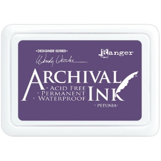 Picture of Ranger Archival Ink Pad Petunia – Αδιάβροχο Φούξια Μελάνι Σφραγίδας