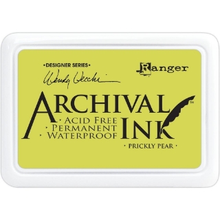 Picture of Ranger Archival Ink Pad – Designer Series by Wendy Vecchi | Μόνιμο Αδιάβροχο Μελάνι Σφραγίδας – Prickly Pear 