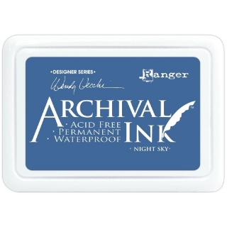 Picture of Ranger Archival Ink Pad Night Sky – Αδιάβροχο Μπλε Νυχτερινού Ουρανού Μελάνι Σφραγίδας