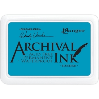 Picture of Ranger Archival Ink Pad – Designer Series by Wendy Vecchi | Μόνιμο Αδιάβροχο Μελάνι Σφραγίδας – Bluebird