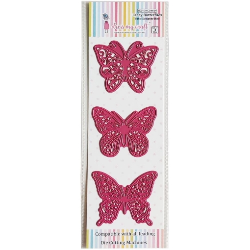Picture of Dress My Craft Basic Designer Dies Μήτρες Κοπής - Lacey Butterflies