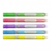 Picture of Zebra Kirarich Glitter Highlighters | Σετ Μαρκαδόρων Υπογράμμισης με Glitter – Assorted Colors, 5τεμ.