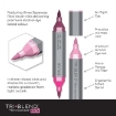 Picture of Spectrum Noir Triblend Brush Μαρκαδόρος Οινοπνεύματος 3 σε 1 - Gold Yellow Blend (GY1 GY3 GY5)