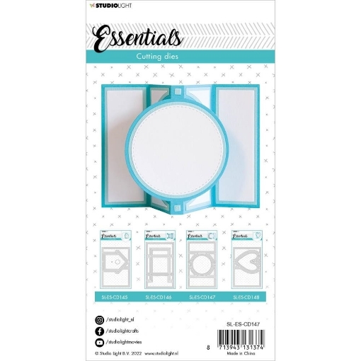 Picture of Studio Light Essentials Μήτρες Κοπής Cutting Dies για Κάρτες 3D - Nr. 147, Circle