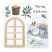 Picture of Studio Light Cardstock Ephemera Μπλοκ με Διακοσμητικά Die-Cuts - Winter Elements, Winter Garden Nr. 22
