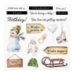Picture of Studio Light Cardstock Ephemera Μπλοκ με Διακοσμητικά Die-Cuts - Winter Elements, Winter Garden Nr. 22