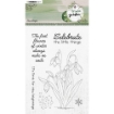 Picture of Studio Light Winter Garden Snowdrops Nr.158 | Διάφανες Σφραγίδες 6 τεμ.