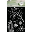 Picture of Studio Light Winter Garden Στένσιλ 6"x8" - Nr. 88, Winter Elements