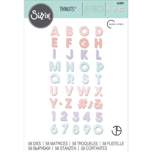 Picture of Sizzix Jamie Steel Μήτρες Κοπής - Spring Type
