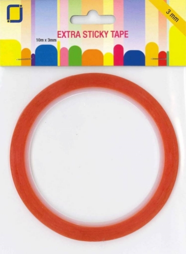 Picture of JEJE Extra Sticky Double Sided Tape 3mm - Ταινία Διπλής Όψης, 10m