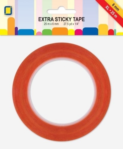 Picture of JEJE Extra Sticky Double Sided Tape 6mm XL - Ταινία Διπλής Όψης, 25m