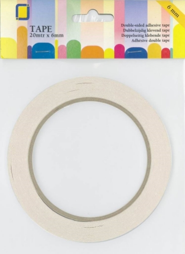 Picture of JEJE Double Sided Tape 6mm - Ταινία Διπλής Όψης, 20m