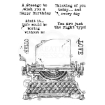 Picture of Woodware Σετ Διάφανες Σφραγίδες - Vintage Typewriter