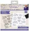 Picture of Crafter's Companion Vintage Butterflies Διάφανες Σφραγίδες - Butterfly Kisses