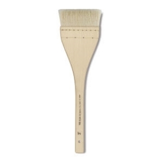 Picture of Japanese Hake Brush with Goat Hair 3" – Πινέλο Extra-Wide Wash για Ακουαρέλα, Gouache & Gilding