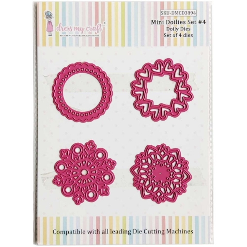 Picture of Dress My Craft Μήτρες Κοπής - No. 4 Mini Doilies, 4 τεμ. 