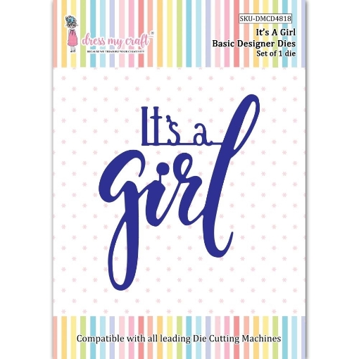 Picture of Dress My Craft Basic Designer Μήτρα Κοπής - It's A Girl