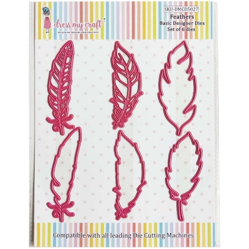 Picture of Dress My Craft Basic Designer Μήτρες Κοπής - Feathers