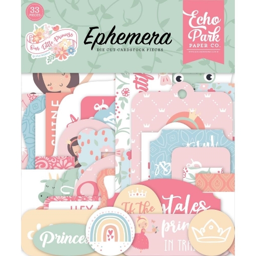 Picture of Echo Park Icons Ephemera | Διακοσμητικά Εφήμερα – Our Little Princess, 33τεμ.