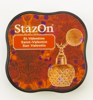 Picture of Stazon Midi Ink Pad - Μόνιμο Μελάνι για μη Πορώδεις Επιφάνειες, St. Valentine