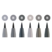 Picture of Faber-Castell Μαρκαδόροι Pitt Artist Pen Brush - Shades Of Grey 
