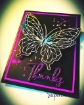 Picture of Pinkfresh Studio Hot Foil Plate - Μήτρα Χρυσοτυπίας - Fancy Script Words