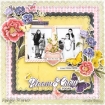 Picture of Simple Stories Διακοσμητικά Εφέμερα Bits & Pieces - Simple Vintage Indigo Garden