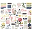 Picture of Simple Stories Διακοσμητικά Εφέμερα Bits & Pieces - Simple Vintage Indigo Garden