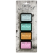 Picture of Tim Holtz Distress Archival Mini Ink Pads – Αδιάβροχα Μελάνια Σφραγίδων Kit 4