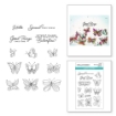 Picture of Spellbinders Διάφανες Ακρυλικές Σφραγίδες - Whimsical Butterfly