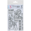 Picture of Ciao Bella Stamping Art Διάφανες Σφραγίδες 4" x 6" - Baby Height & Weight, 11τεμ.