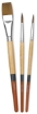 Picture of Princeton Snap! Σετ Πινέλων Golden Taklon Series 9650 - Set 2, 3τεμ.