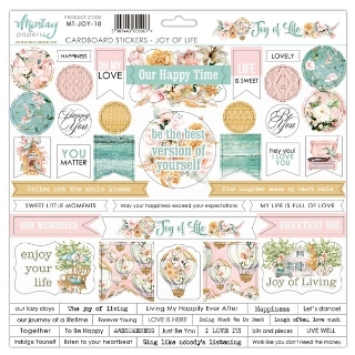 Picture of Mintay Papers Chipboard Αυτοκόλλητα - Joy Of Life