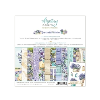Picture of Mintay Papers Μπλοκ Scrapbooking Διπλής Όψης 6" x 6" - Lavender Farm