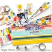 Picture of Simple Stories Chipboard Stickers | Αυτοκόλλητα Chipboard – Summer Lovin’, 33τεμ.