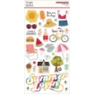 Picture of Simple Stories Chipboard Stickers | Αυτοκόλλητα Chipboard – Summer Lovin’, 33τεμ.