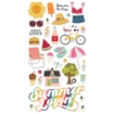 Picture of Simple Stories Chipboard Stickers | Αυτοκόλλητα Chipboard – Summer Lovin’, 33τεμ.