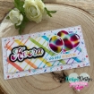 Picture of CarlijnDesign Slimline Στένσιλ - Candy Stripes