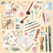 Picture of Studio Light Jenine's Mindful Art  Μπλοκ Scrapbooking  Διπλής Όψης 8"X8"  - Write Your Story, Mixed Designs