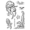 Picture of Creative Expressions Woodware Craft Collection Clear Stamps Set Σετ Διάφανες  Σφραγίδες - Under The Sea, 7τεμ