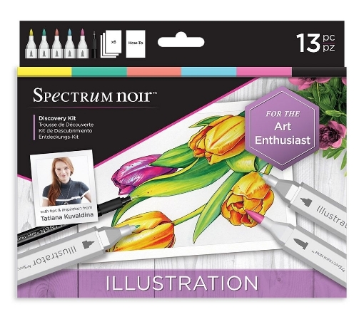 Picture of Spectrum Noir Discovery Kit Σετ Εκμάθησης με Μαρκαδόρους - Illustration