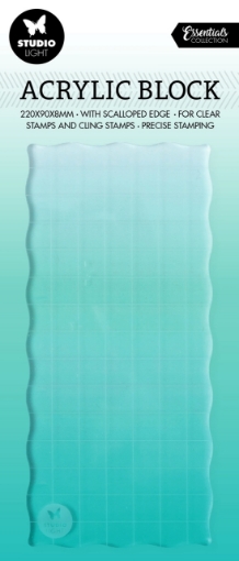 Picture of Studio Light Ακρυλική Βάση για Σφραγίδες 150x70mm