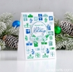 Picture of Spellbinders Glimmer Hot Foil Plate & Die Set - Σετ με Μήτρες Κοπής και Χρυσοτυπίας - Geometric Floral, 5τεμ.