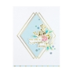 Picture of Spellbinders Glimmer Hot Foil Plate &  Dies - Σετ με Μήτρες Κοπής και Χρυσοτυπίας - Diamond Floral Frame, 22τεμ.