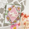 Picture of Spellbinders Glimmer Hot Foil Plate &  Dies - Σετ με Μήτρες Κοπής και Χρυσοτυπίας - Diamond Floral Frame, 22τεμ.
