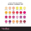 Picture of Spectrum Noir ColourBlend Pencils – Χρωματιστά Μολύβια Florals, 24τεμ. 